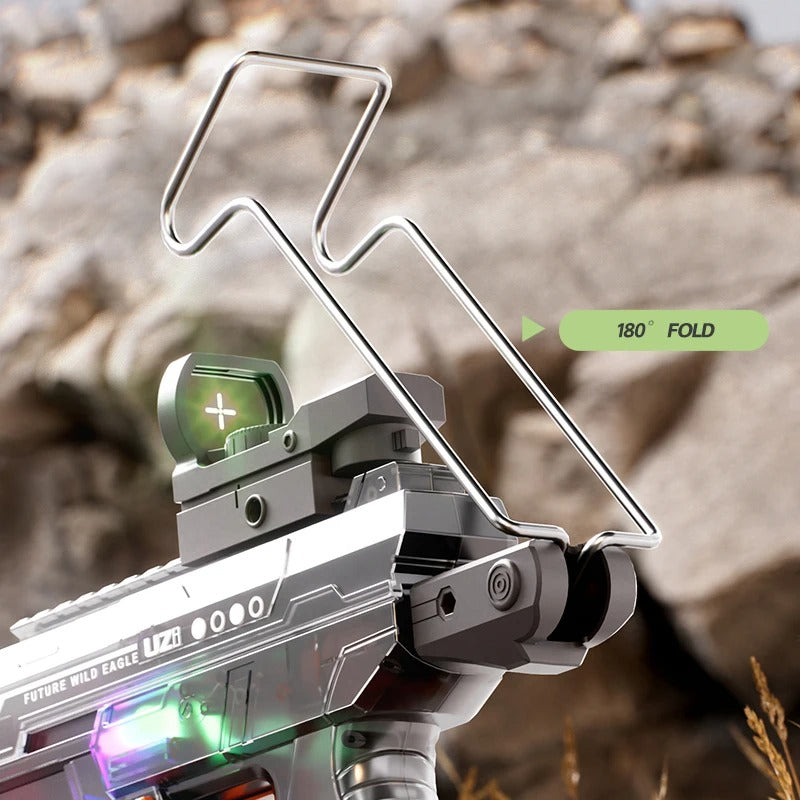 PISTOLA DE AGUA UZI RGB